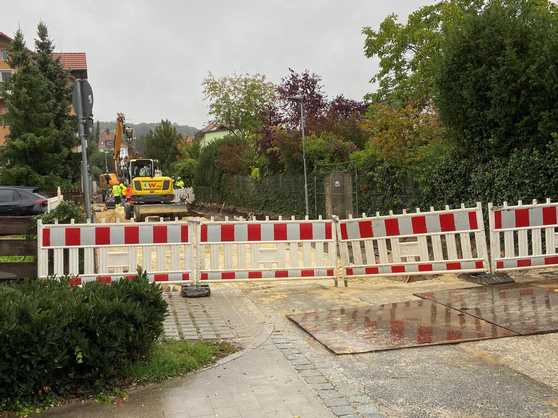 Die Emailfabrikstraße in Amberg ist ab 23. März gesperrt. (Archivbild: ass)