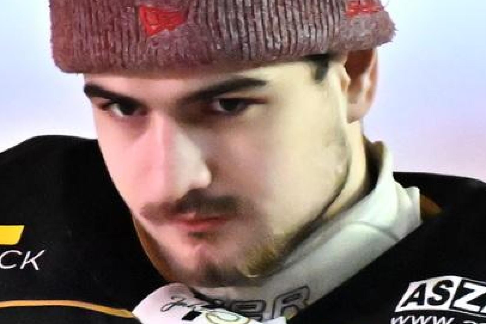 Der Goalie David Kubik wird auch kommende Saison für den ERSC Amberg auflaufen.  (Bild: Hubert Ziegler)