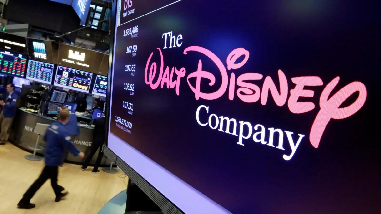 Disney stellt sich neu auf. (Archivbild) (Bild: Richard Drew/AP/dpa)