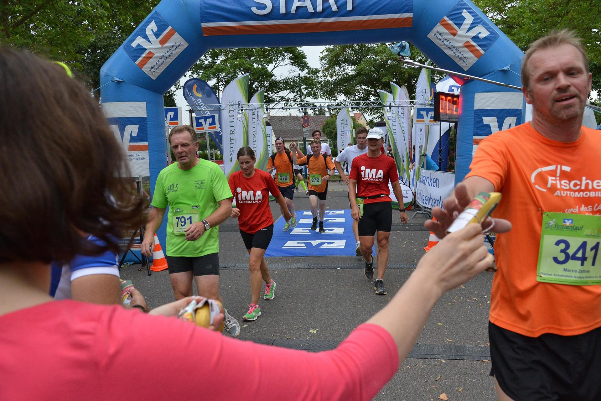 Der Firmenlauf wird auch heuer wieder stattfinden. (Archivbild: Petra Hartl)