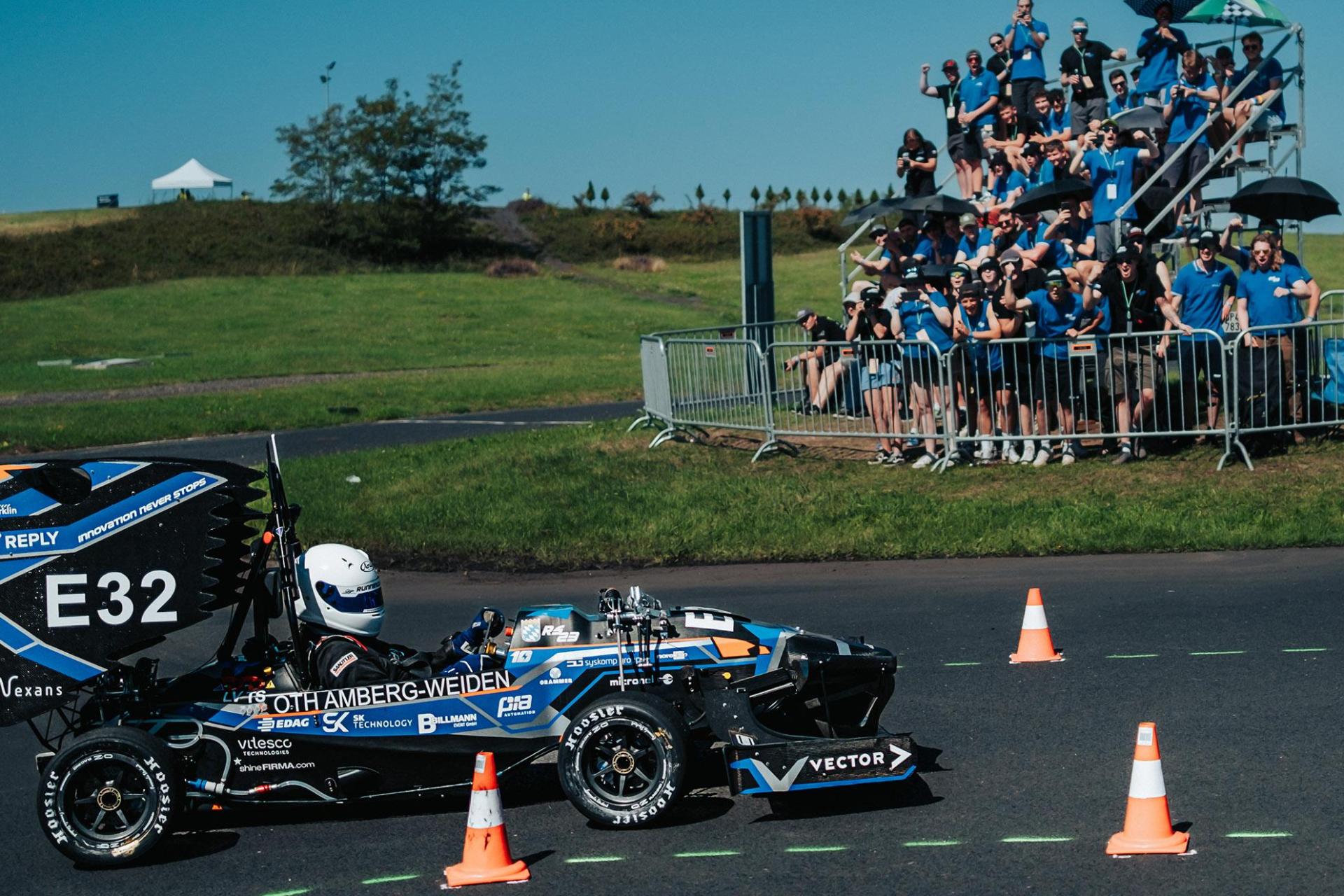 Praxisorientierter Masterstudiengang durch eine enge Einbindung in das Running Snail Racing Team der OTH. (Bild: Running Snail Racing Team/OTH Amberg-Weiden)