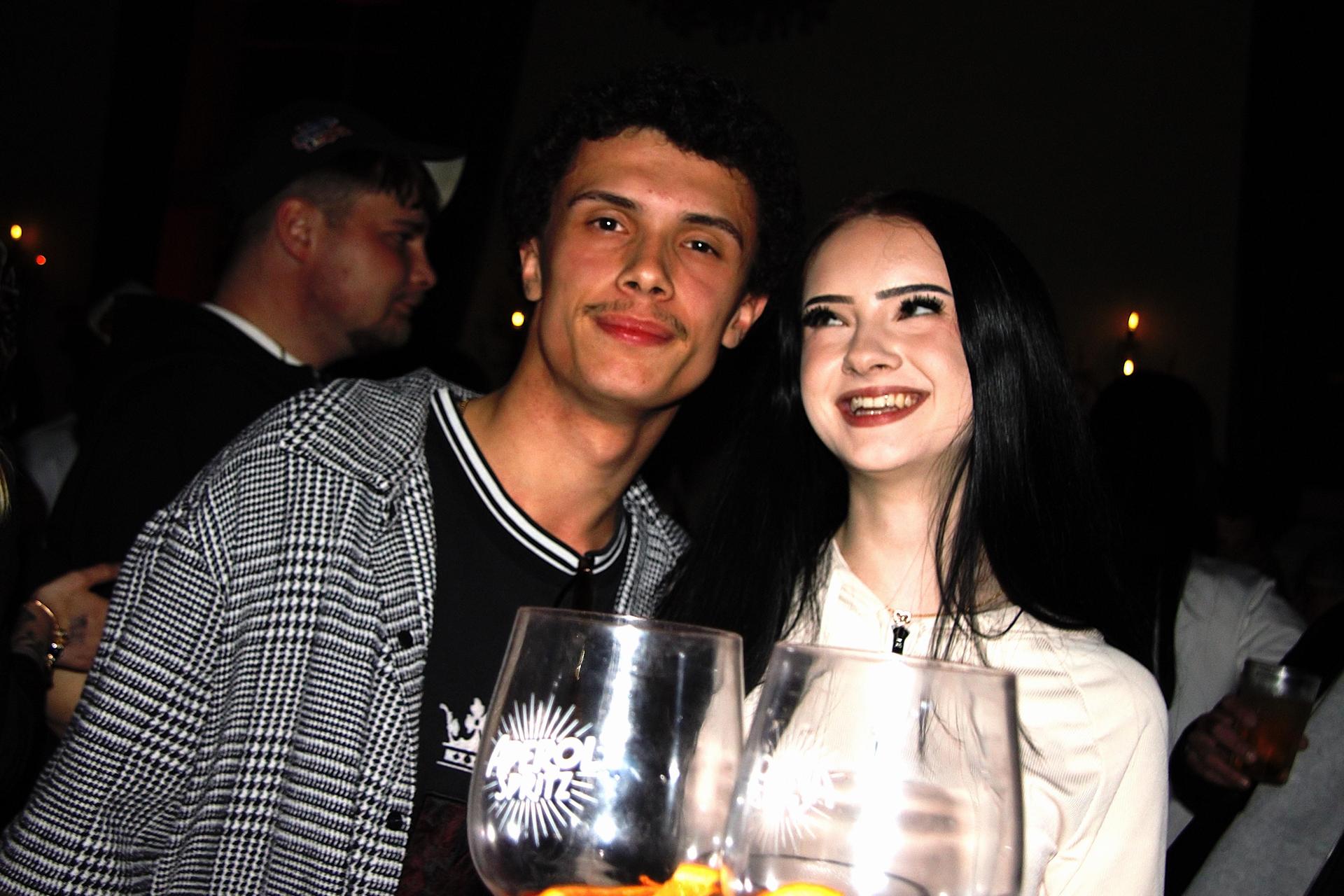 Am Samstag wummerten die Bässe durch den Casinosaal. Bei Models and Bottles war ordentlich was los. (Bild: Marlin Nixdorf)