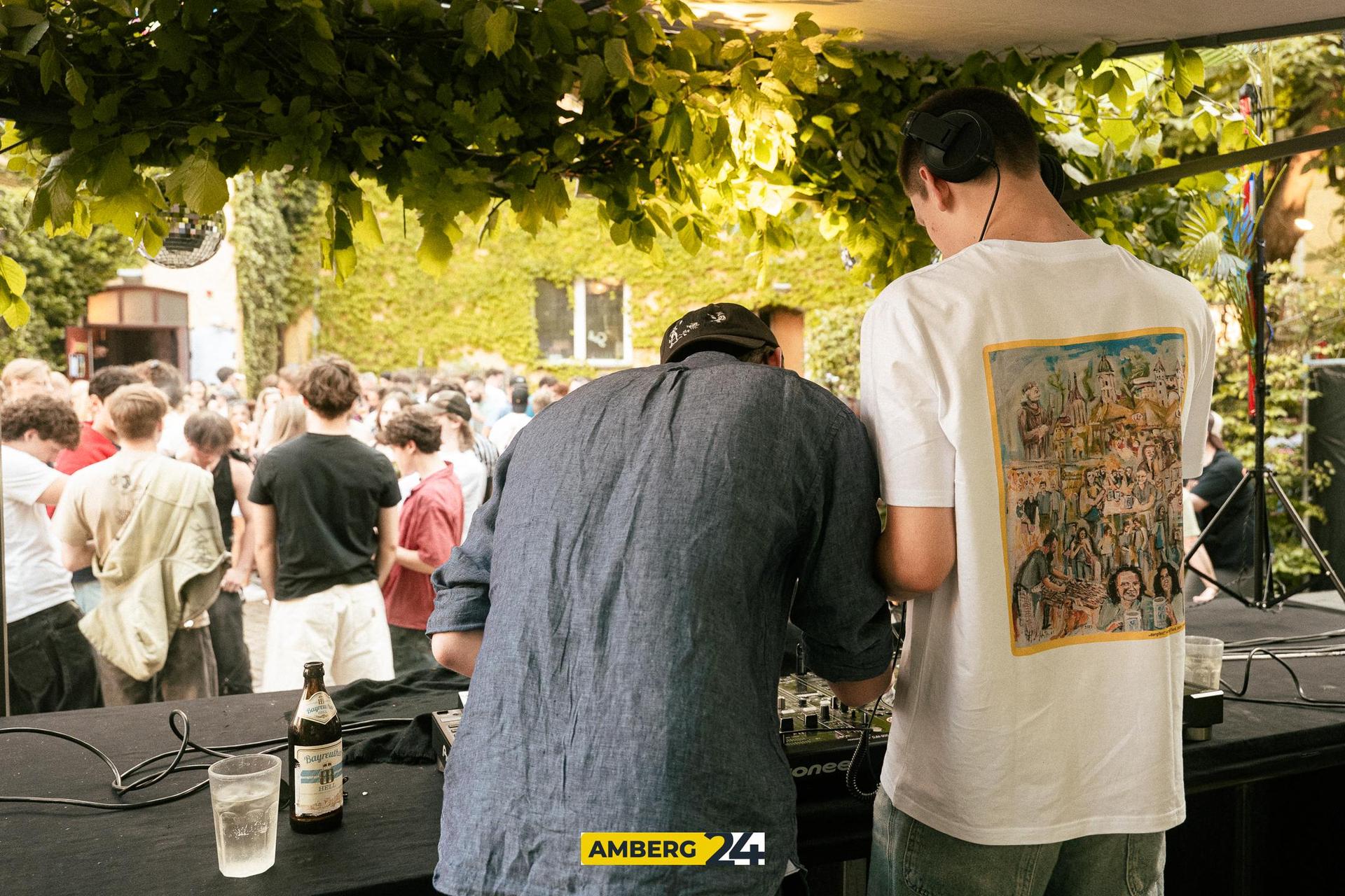 Das ging beim Amberger Altstadtfest im Casino Biergarten! (Bild: David Mueller)
