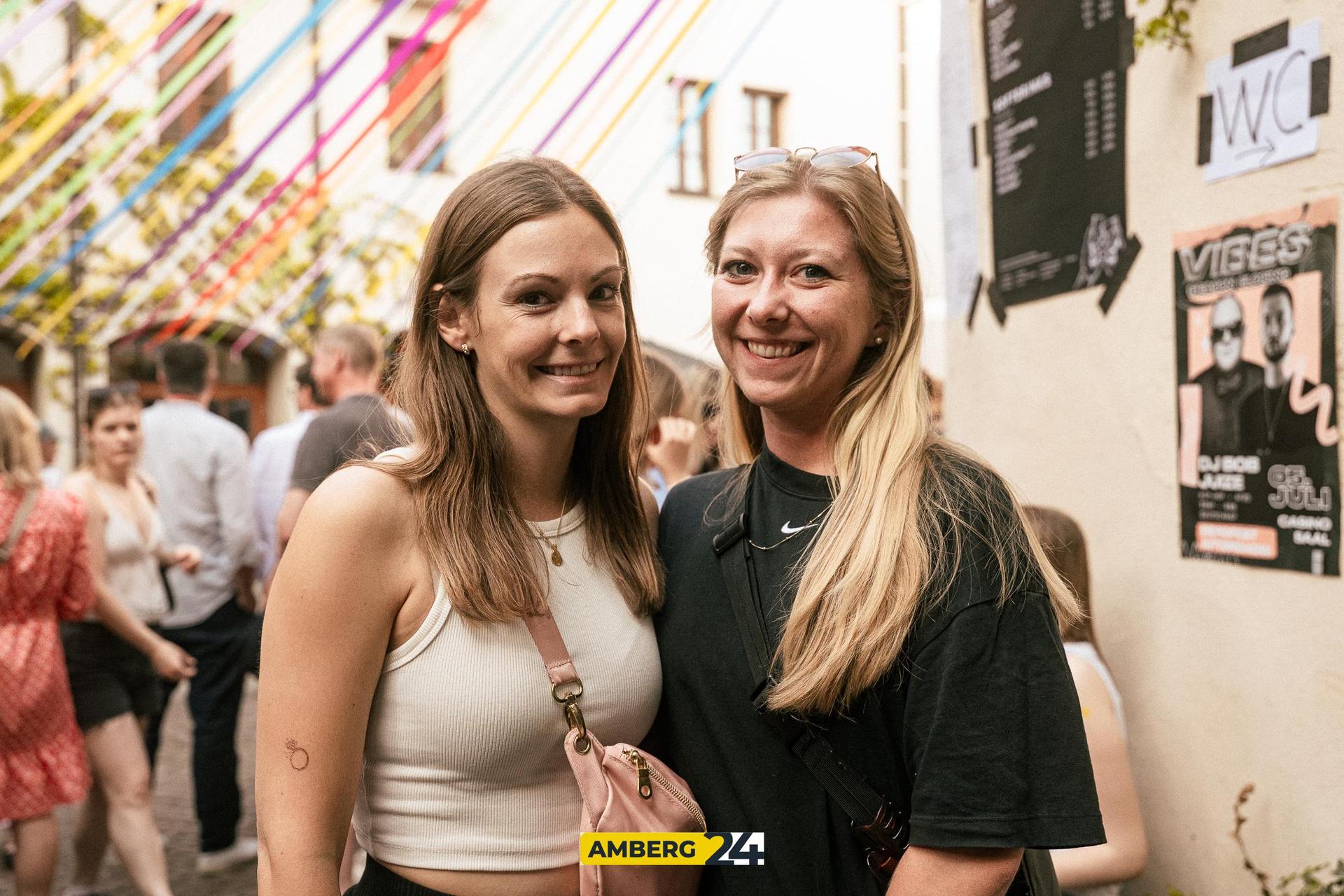 Das ging beim Amberger Altstadtfest im Casino Biergarten! (Bild: David Mueller)