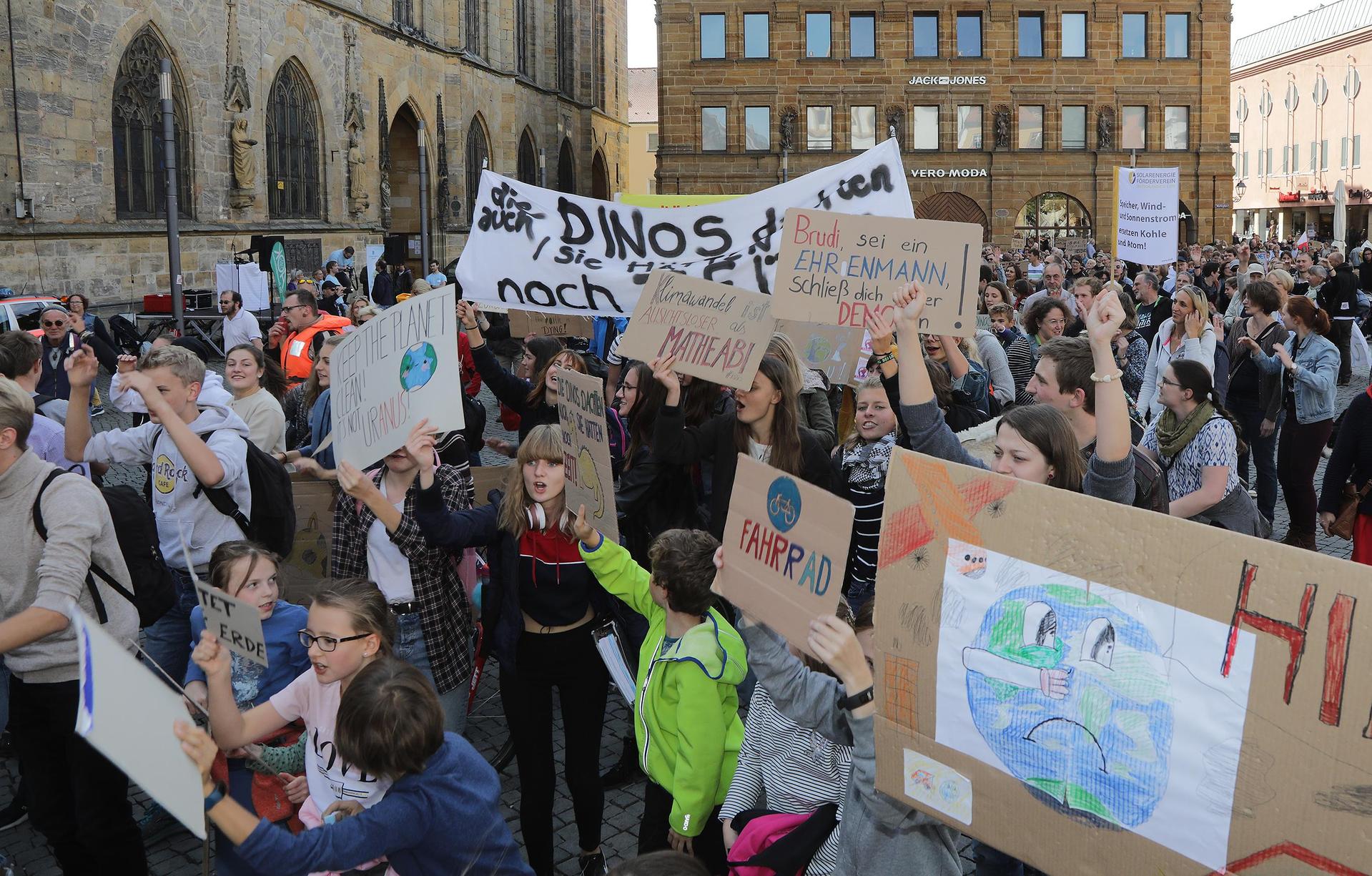 Fridays for Future Amberg ruft zum Klimastreik auf. (Archivbild: Wolfgang Steinbacher)
