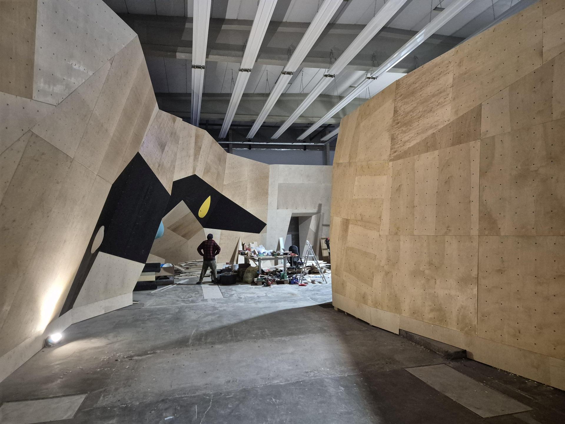 Bald eröffent die Boulderhalle „Trainspotting” Amberg. (Bild: Chris Schubert)