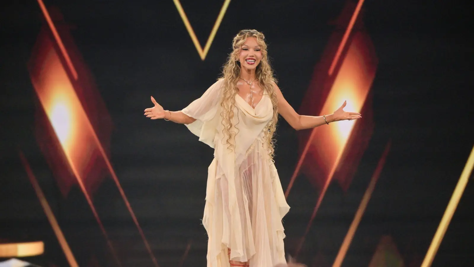 Die Rapperin Shirin David. (Archivbild) (Bild: Peter Kneffel/dpa)