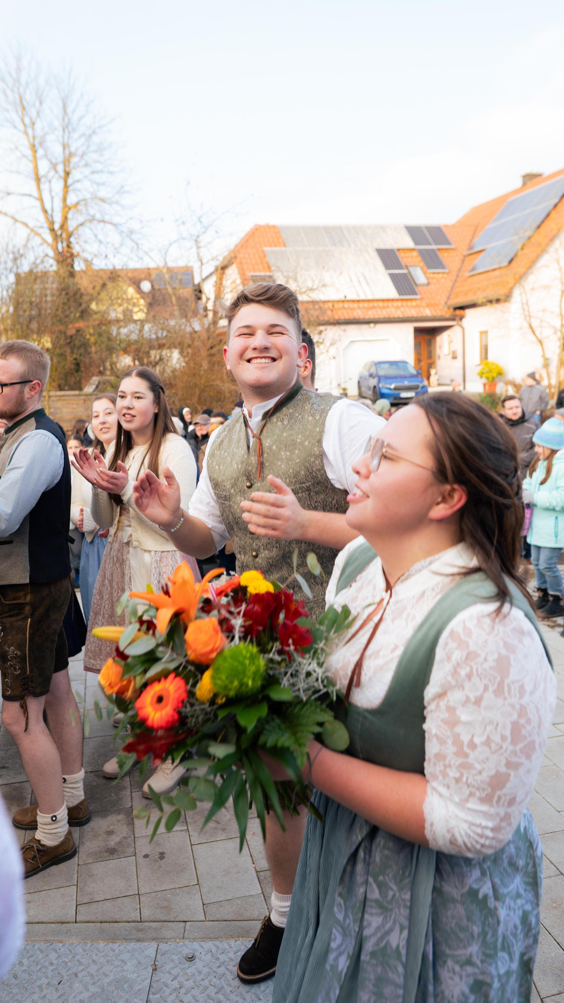 Thansüßer Kirwa am Sonntag.  (Bild: Hannes Stock)