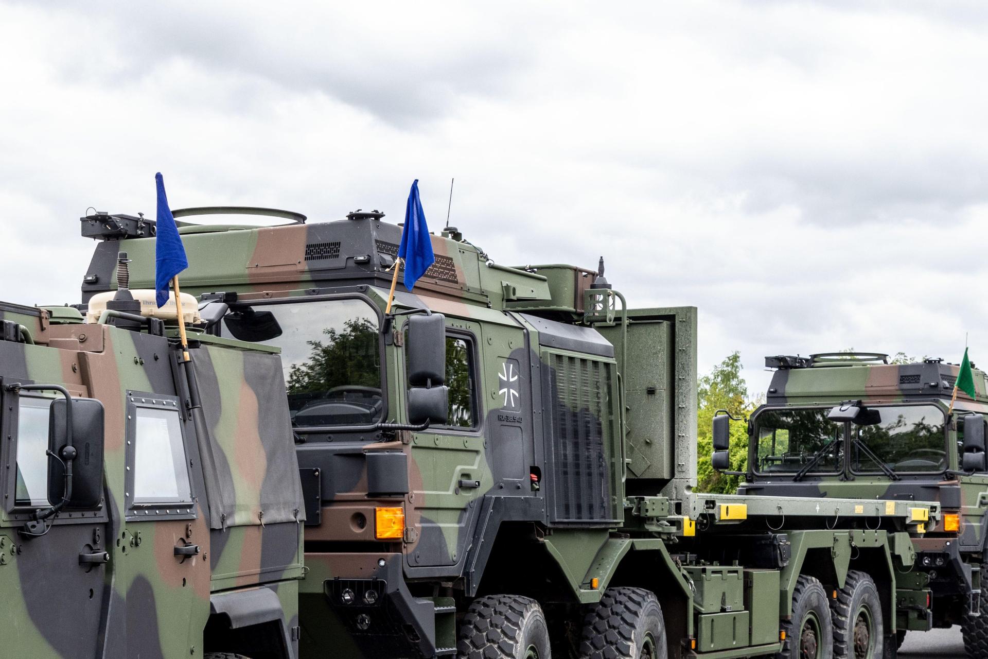 Am 25. Januar ist ein Konvoi der Bundeswehr ab Grafenwöhr unterwegs. (Archivbild: Hans Bernreuther)