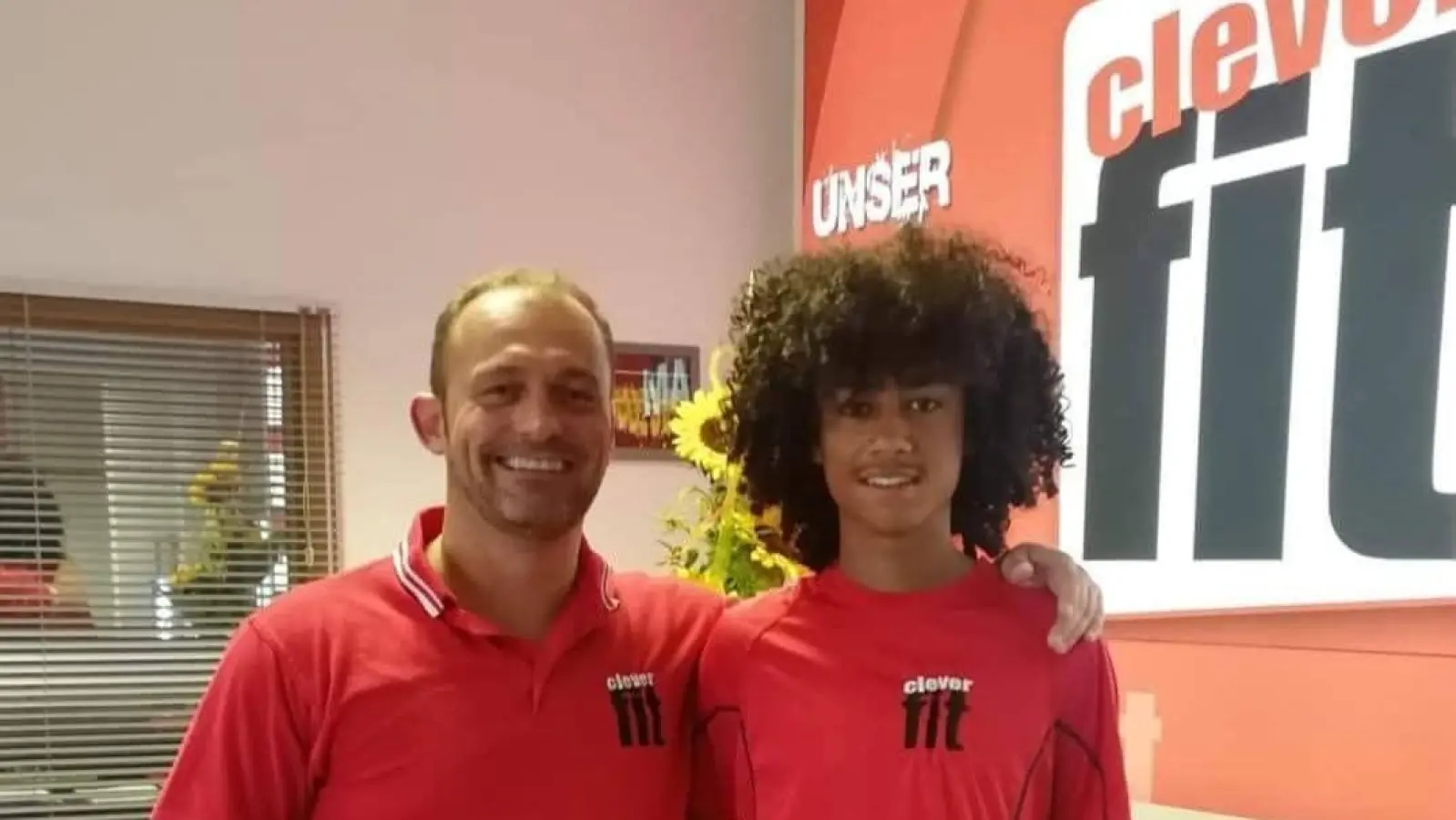 Nathaniel Brown (rechts) und Michael Lichtenauer während der Ausbildungszeit. (Bild: Lichtenauer/privat)