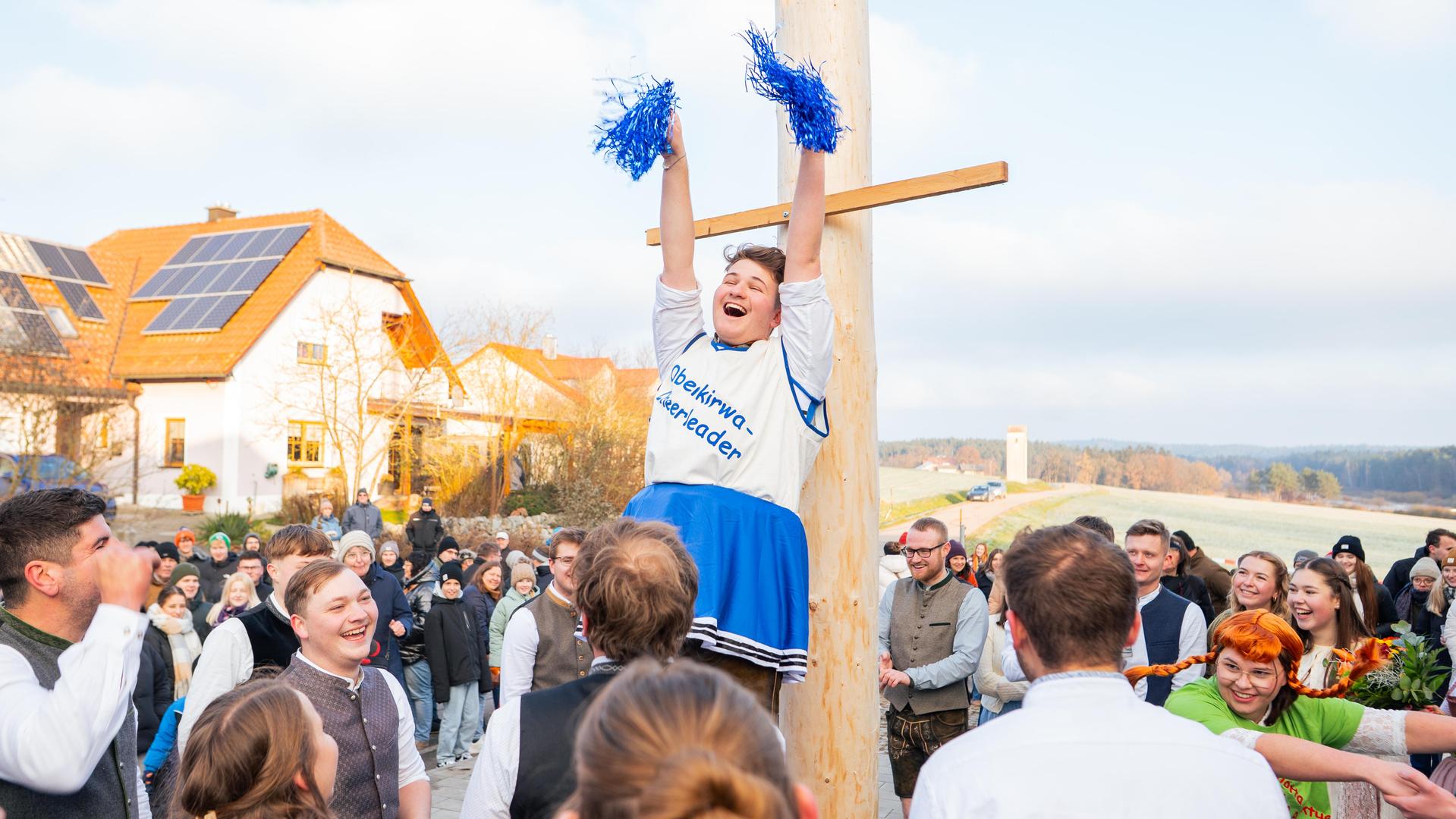 Thansüßer Kirwa am Sonntag.  (Bild: Hannes Stock)
