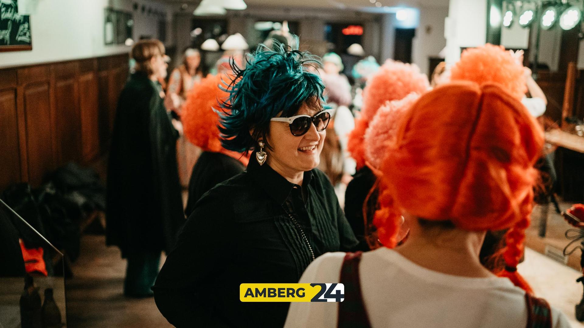 Beim Winkler hatte die Feier der Amberger Hexennacht ihren ganz besonderen Touch. (Bild: Mario Donhauser)