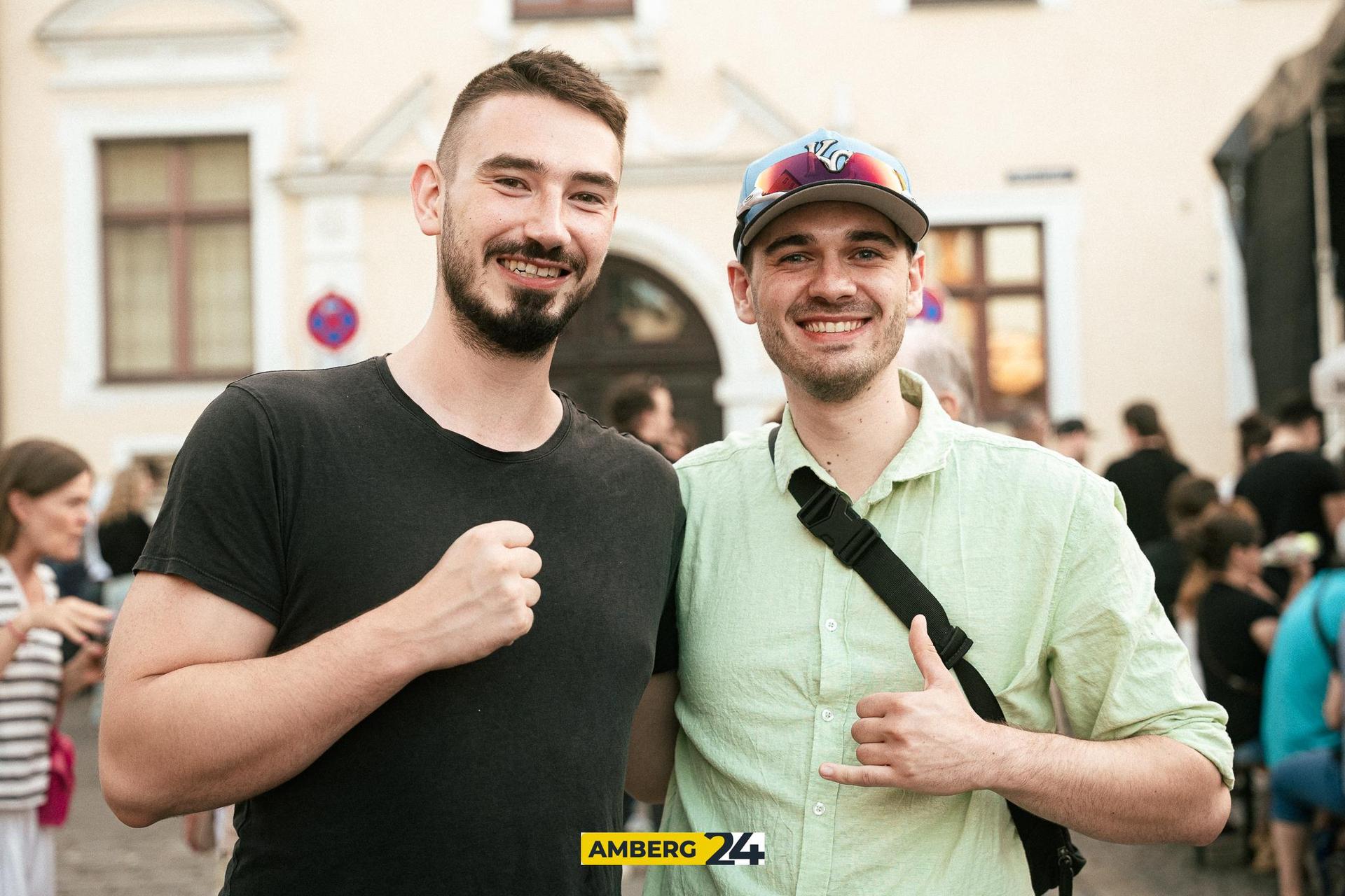 Partystimmung pur gab&#39;s auch auf dem Malteserplatz! (Bild: David Mueller)