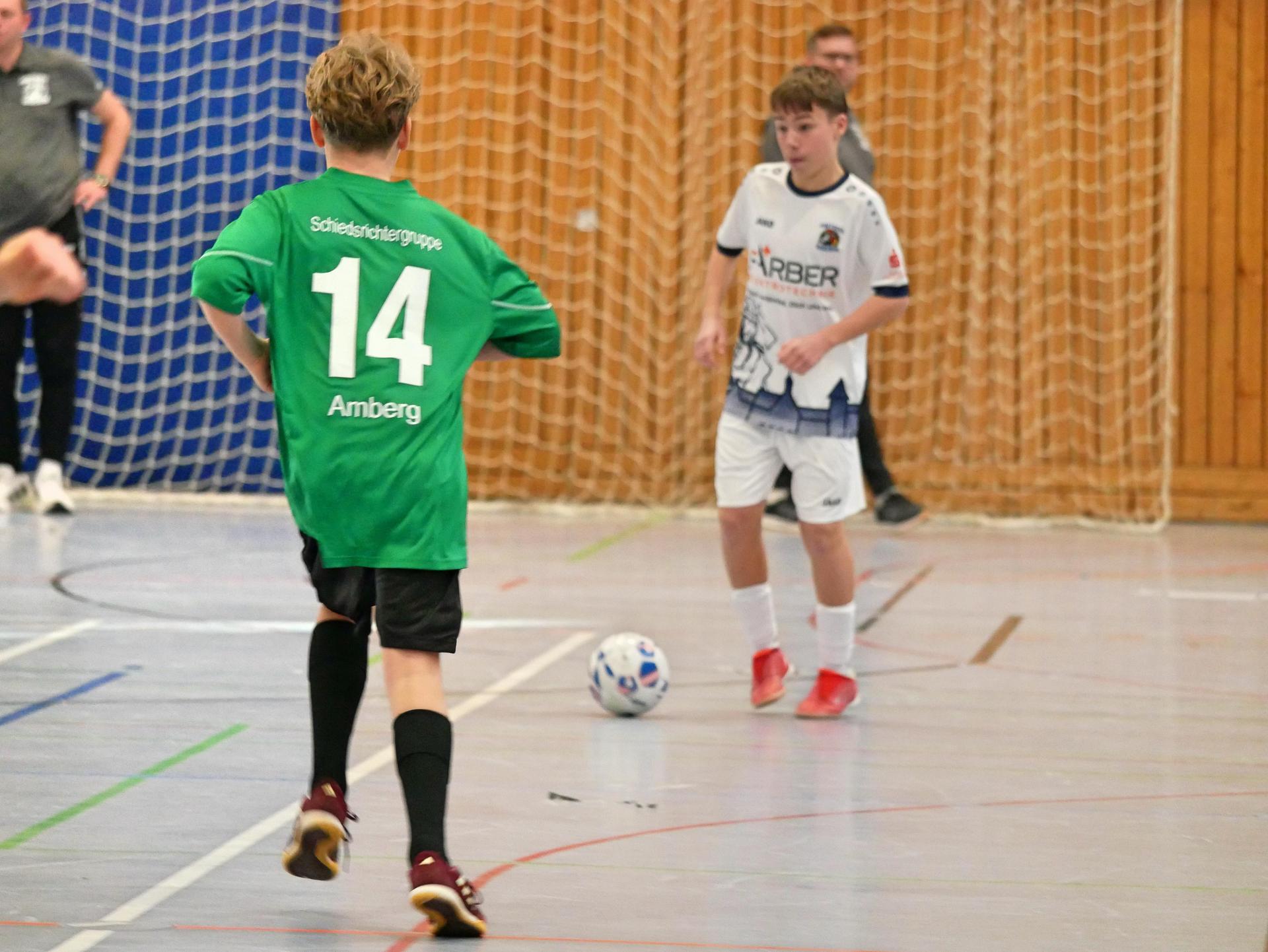 Die Fotos zur Amberger Stadtmeisterschaft der C-Junioren.  (Bild: ama)