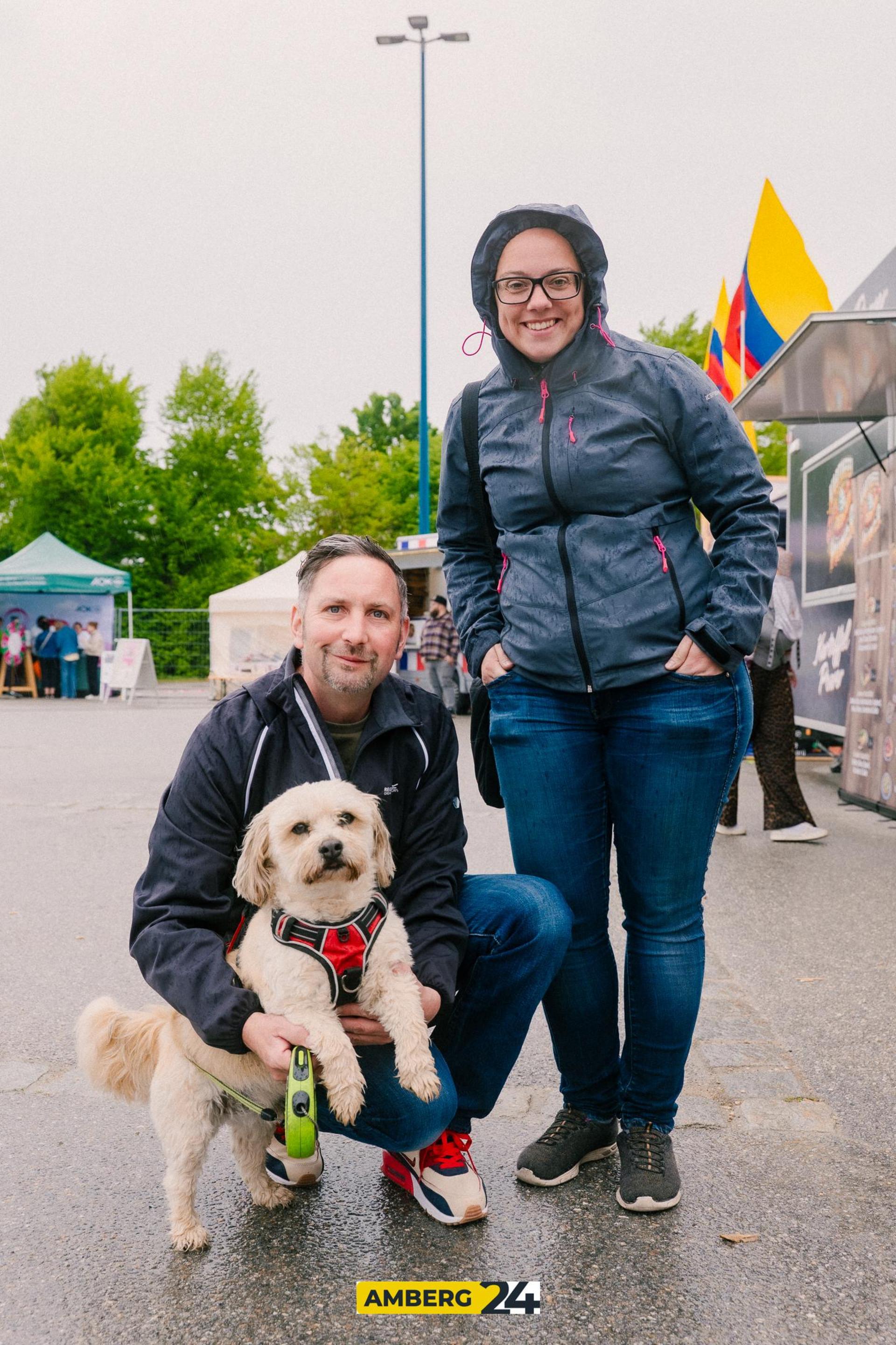 Auch am Samstag was viel los auf dem Foodtruck-Festival in Amberg. (Bild: David Mueller)
