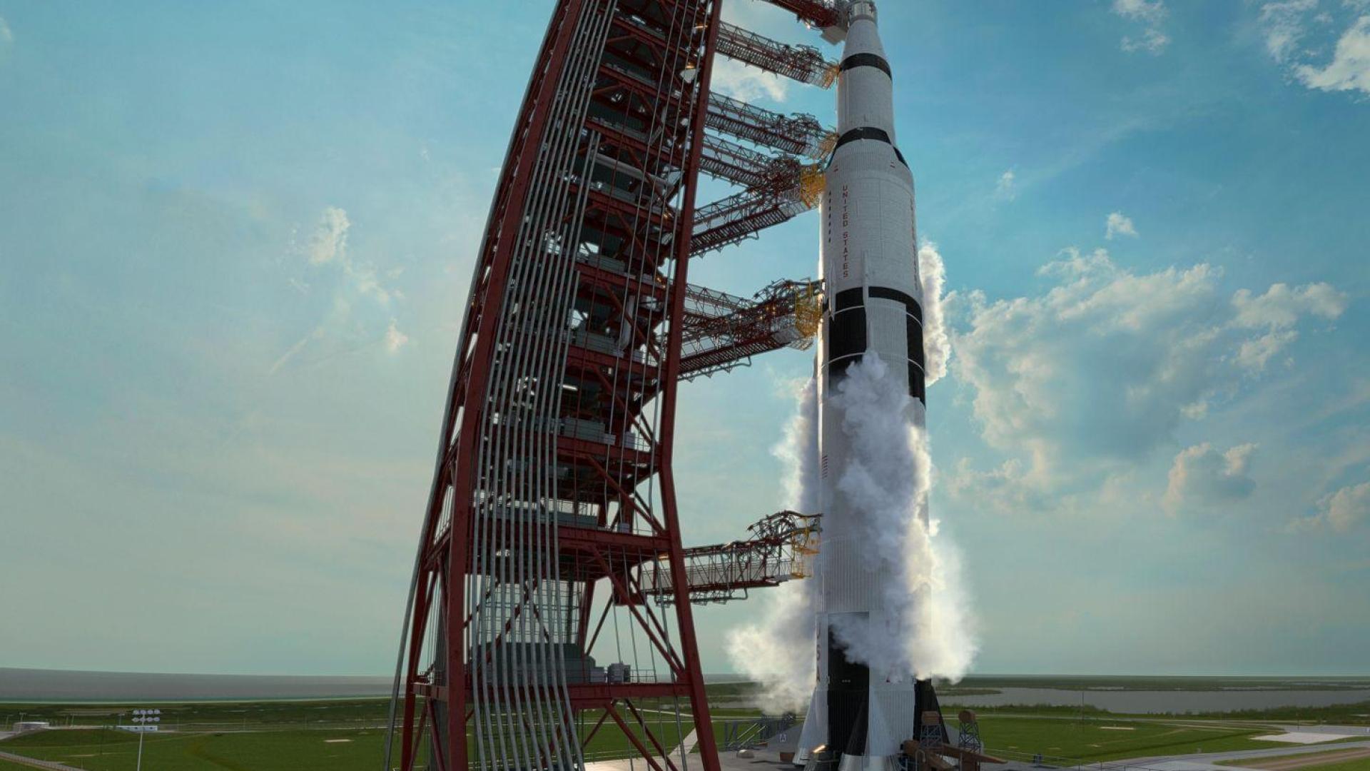 Im Planetarium Ursensollen thematisiert eine neue Show in 3D die erste Mondlandung und ihre Vorgeschichte. (Bild: NSC Creative)