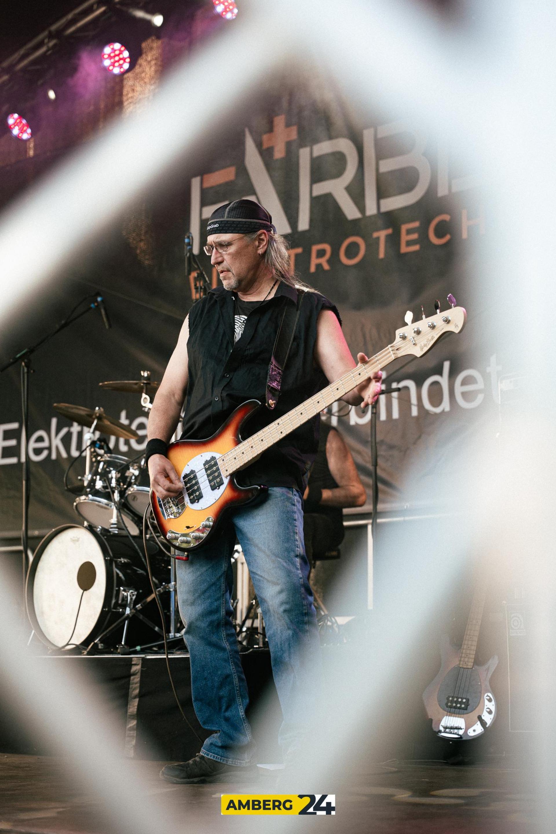 Einen ganz eigenen Vibe gab&#39;s auf dem Altstadtfest im Innenhof des Landratsamts! (Bild: David Mueller)