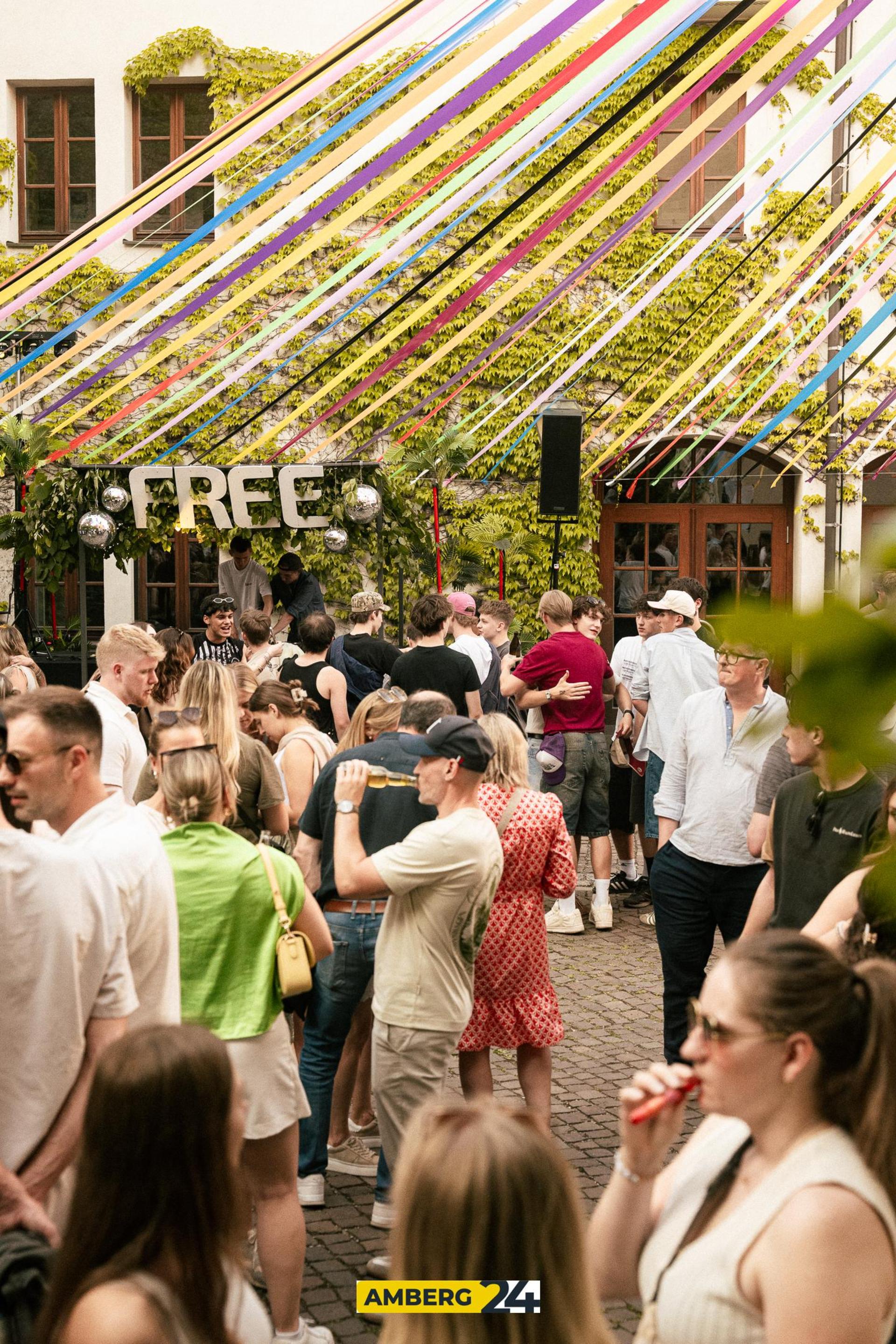 Das ging beim Amberger Altstadtfest im Casino Biergarten! (Bild: David Mueller)