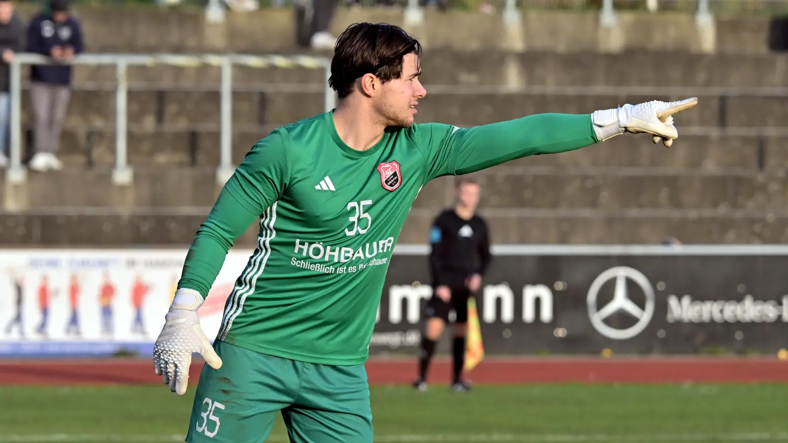Max Baierl stand zuletzt beim SC Luhe-Wildenau zwischen den Pfosten. Bis zum Saisonende hält er für die Sportfreunde Upo den Kasten sauber.  (Bild: Hubert Ziegler)