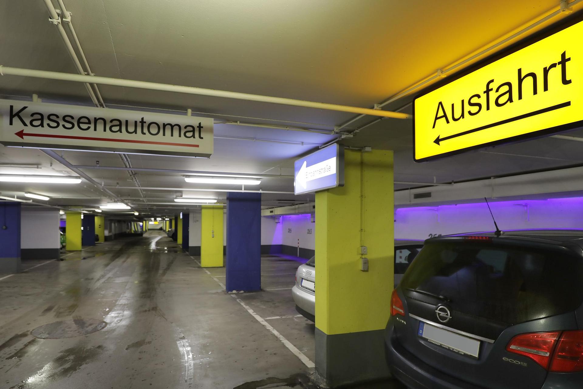 Die Altstadtgarage am Bahnhof Amberg wird gesperrt. (Archivbild: Wolfgang Steinbacher)