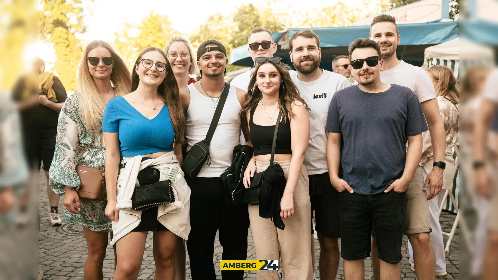 Einen ganz eigenen Vibe gab&#39;s auf dem Altstadtfest im Innenhof des Landratsamts! (Bild: David Mueller)