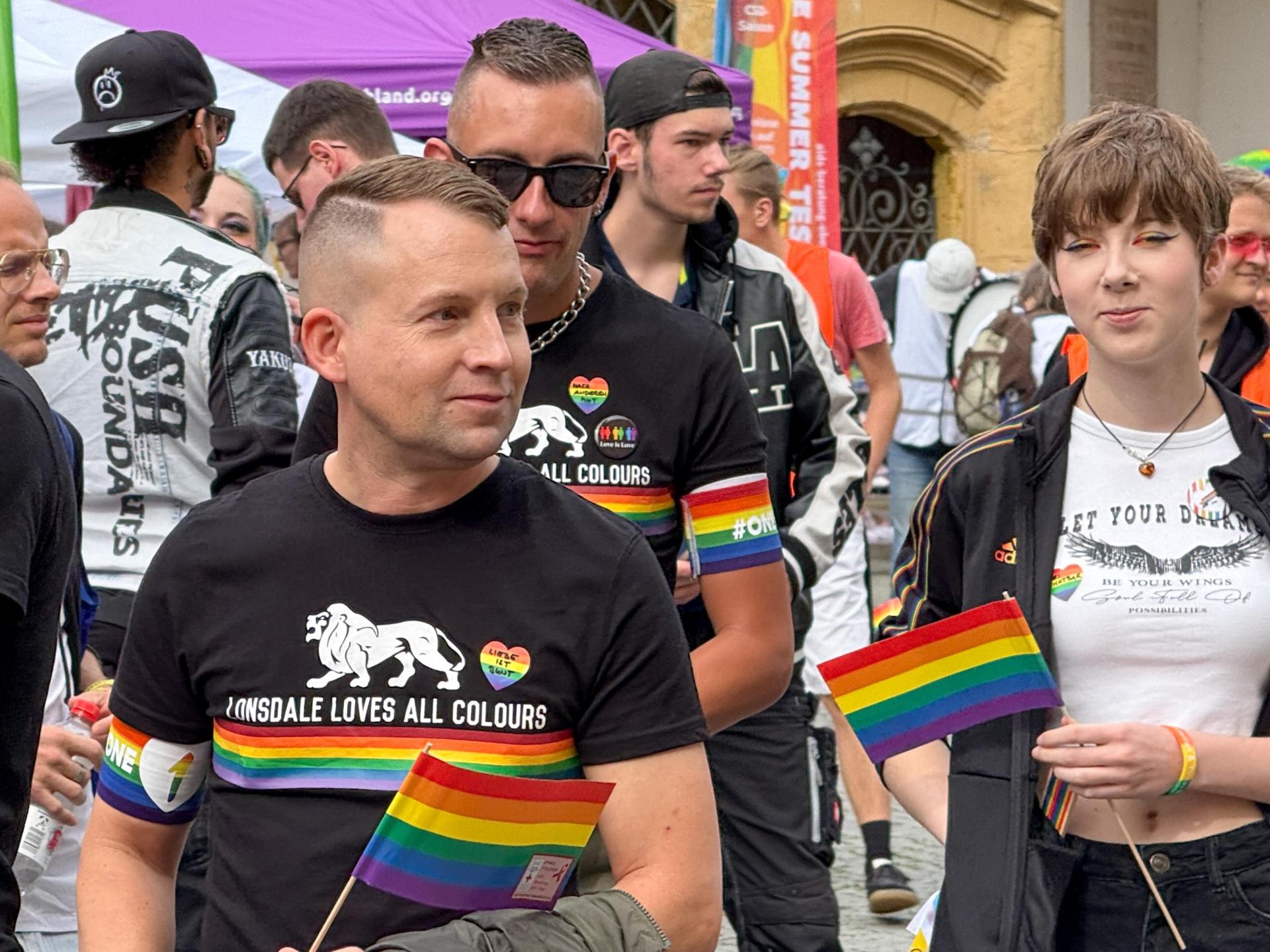 Christopher Street Days (CSD) Amberg 2025. (Bild: Petra Hartl)