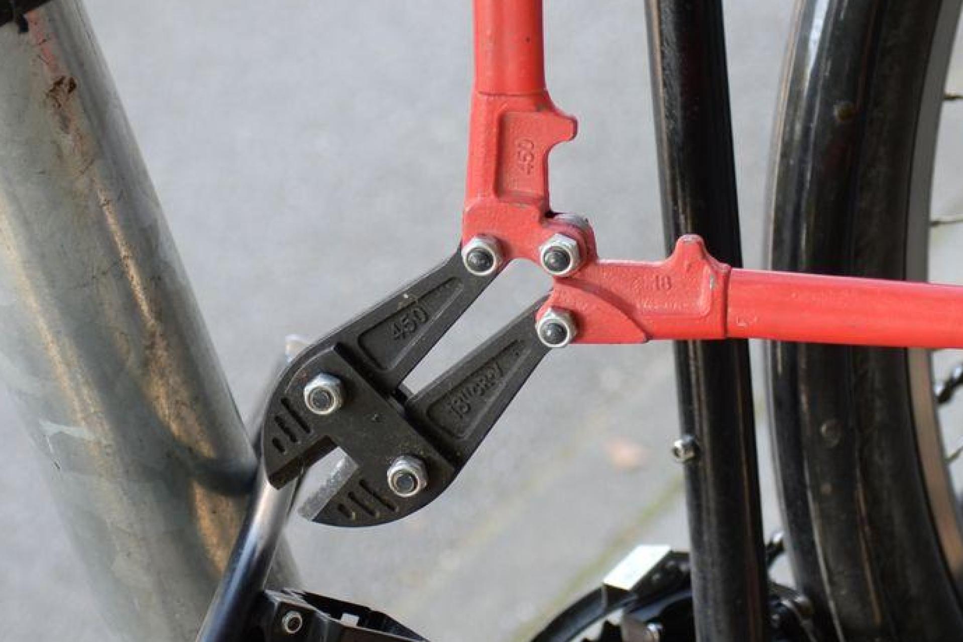 Ein 18-Jähriger ist in Amberg bei einem versuchten Diebstahl eines E-Bikes festgenommen worden.(gestellte Szene) (Symbolbild: Andreas Gebert/dpa/Illustration)