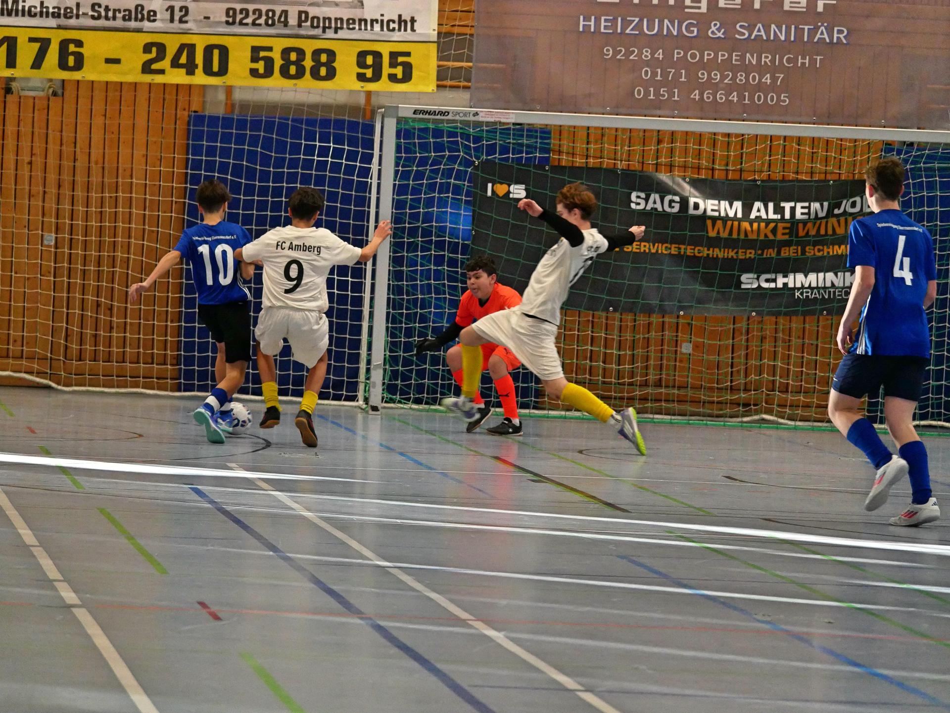 Die Fotos zur Amberger Stadtmeisterschaft der C-Junioren.  (Bild: ama)