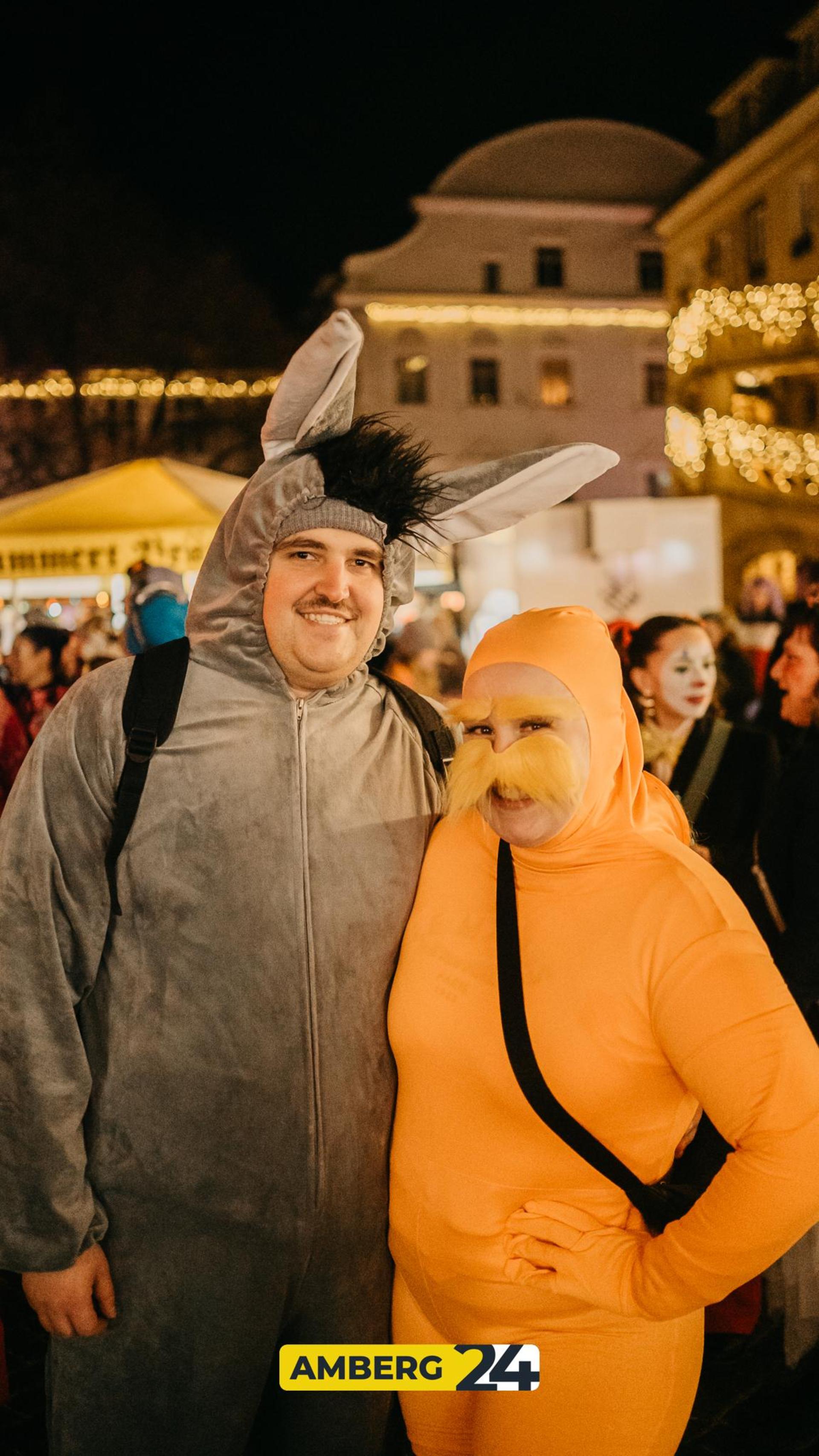 Die Bilder der Amberger Hexennacht vom Marktplatz. (Bild: Mario Donhauser)