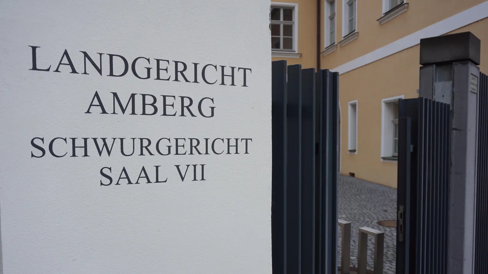 Symbolbilder Landgericht Amberg. (Bild: jut)
