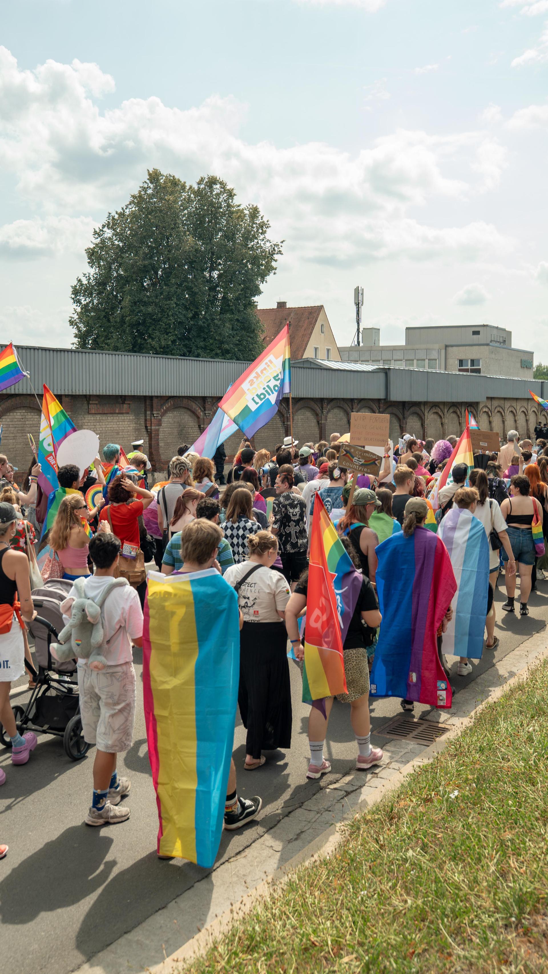 Christopher Street Day 2026 in Amberg. (Bild: Marina Gube)