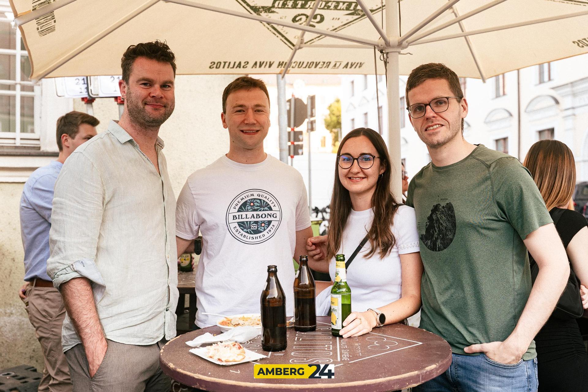 Partystimmung pur gab&#39;s auch auf dem Malteserplatz! (Bild: David Mueller)