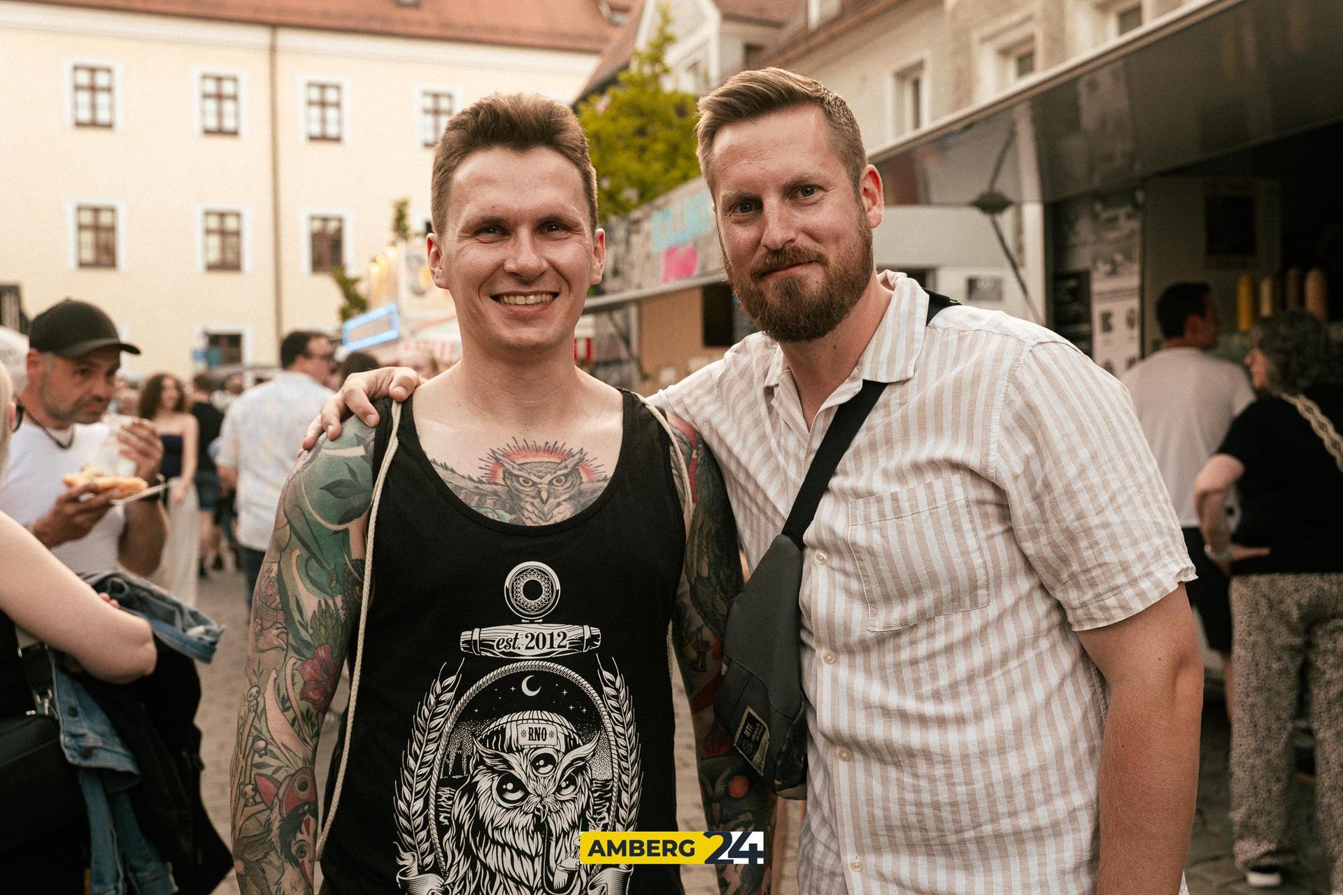 Partystimmung pur gab&#39;s auch auf dem Malteserplatz! (Bild: David Mueller)