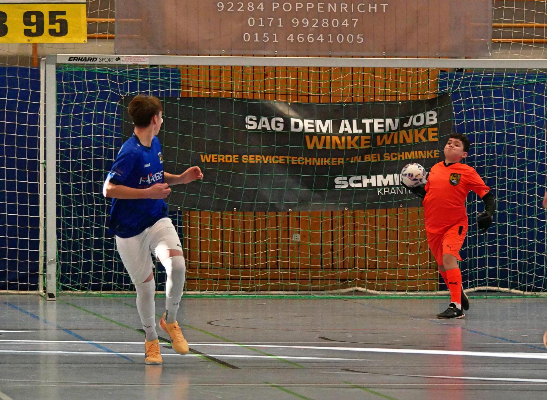 Die Fotos zur Amberger Stadtmeisterschaft der C-Junioren.  (Bild: ama)