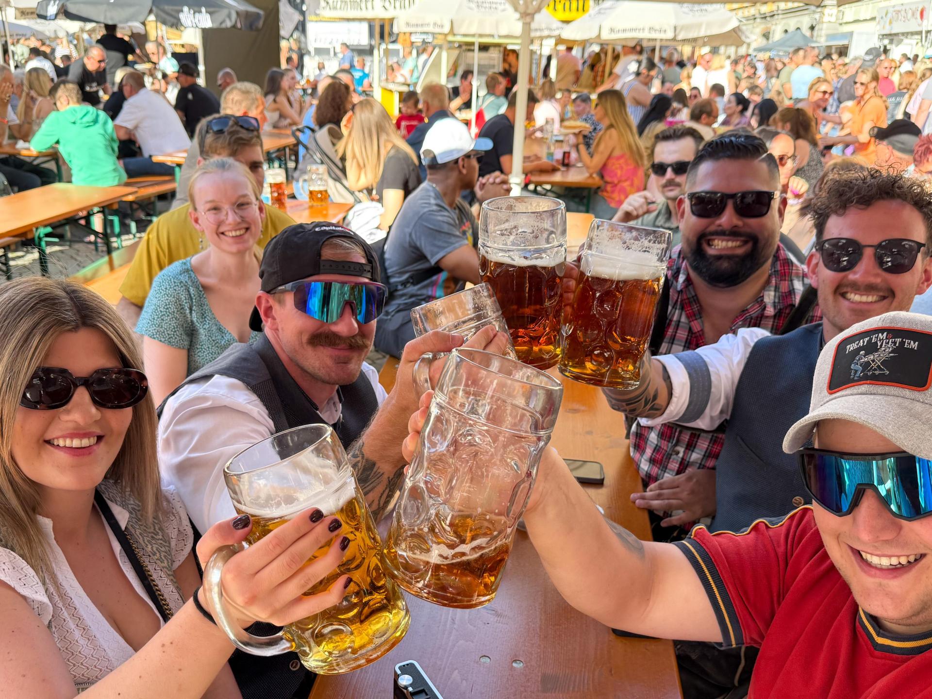 Der Marktplatz ist doch irgendwie das Herz des Altstadtfests. (Bild: Petra Hartl)
