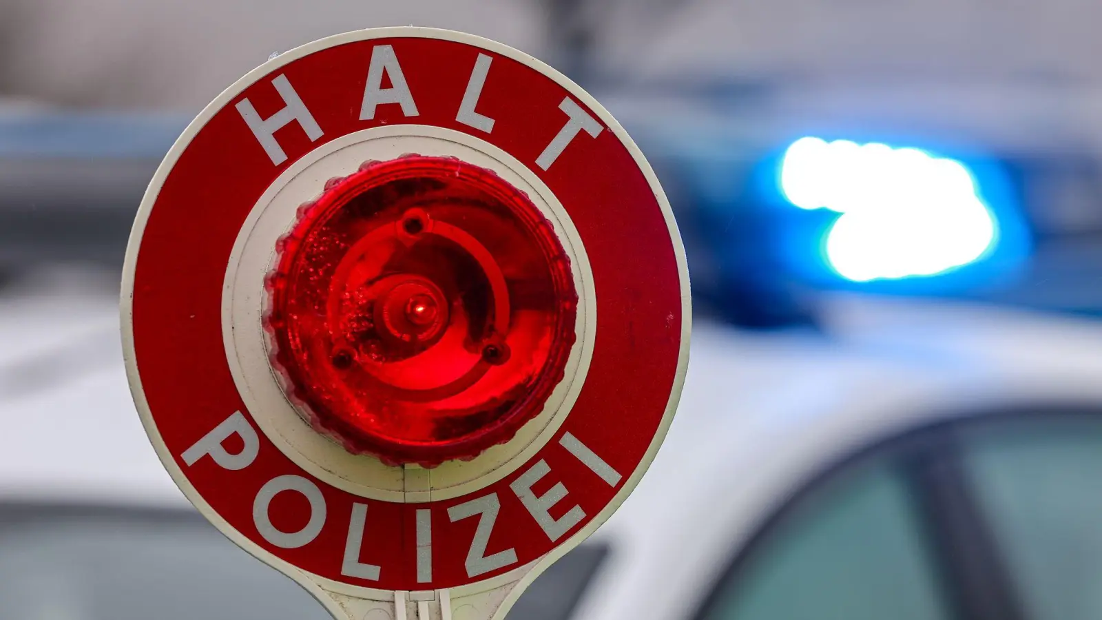 Kontrolle kurz nach der Grenze: Die Polizei hat einen Wagen kontrolliert und einen vier Wochen alten Hund ohne Papiere gefunden. (Symbolbild) (Bild: Jan Woitas/dpa)