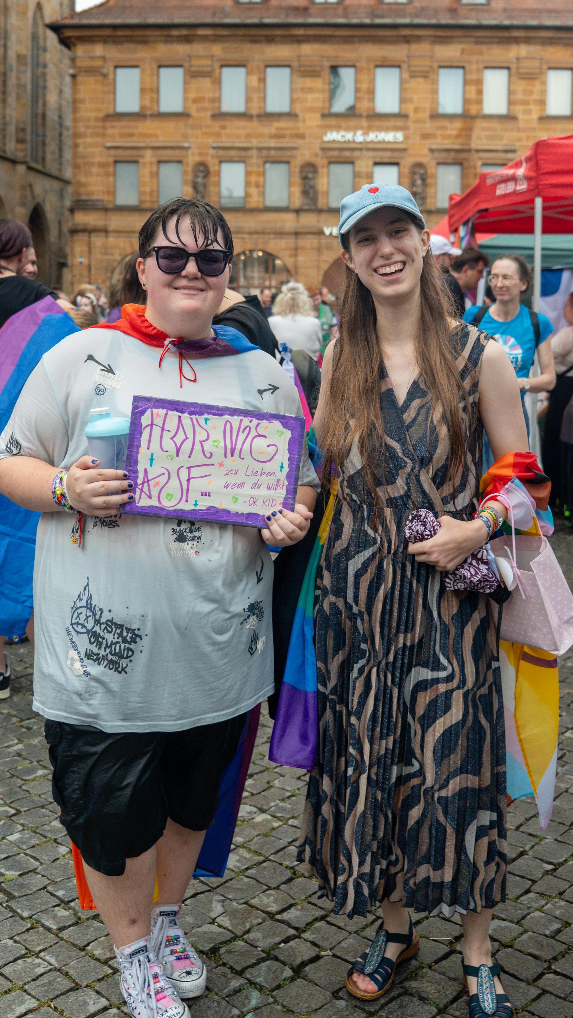 Christopher Street Day 2026 in Amberg. (Bild: Marina Gube)