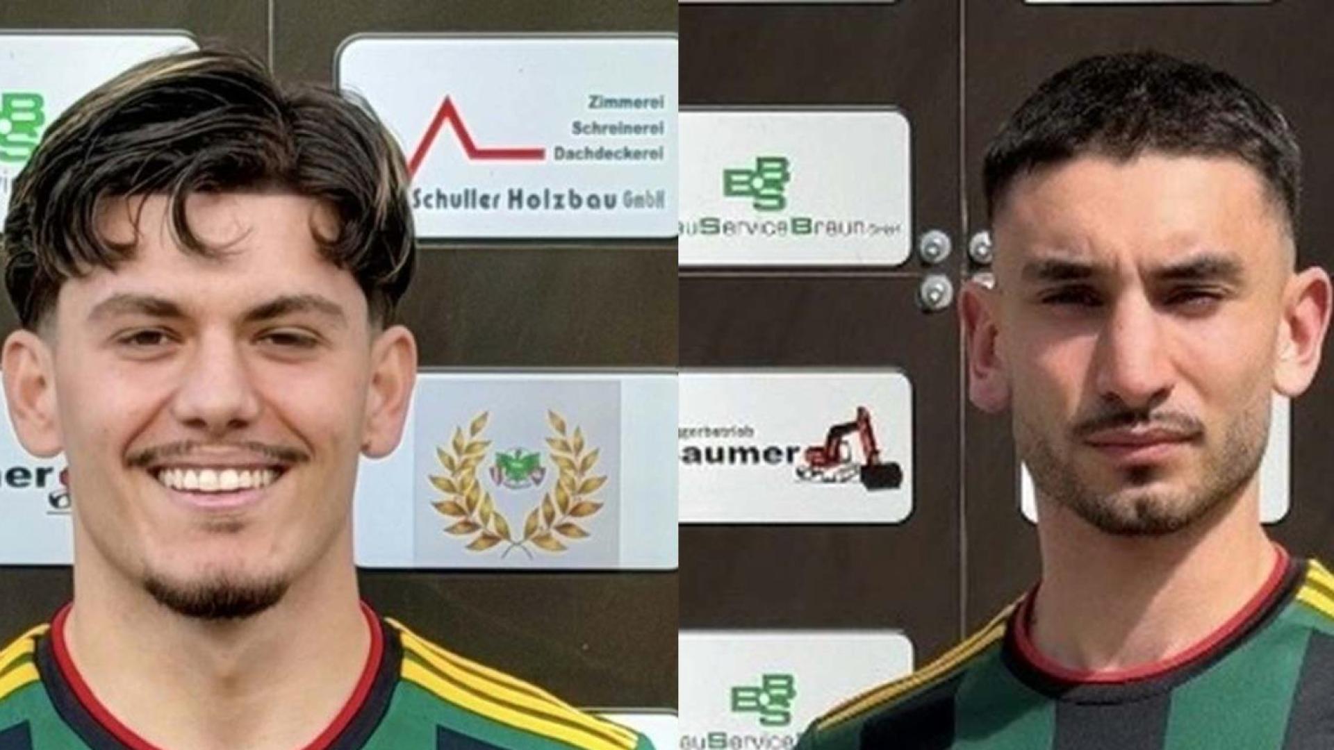 Eron Sejdijaj (links) und Nils Jenauth (rechts) wechseln zur DJK Ammerthal. (Bilder: rba, Bildmontage: msh)