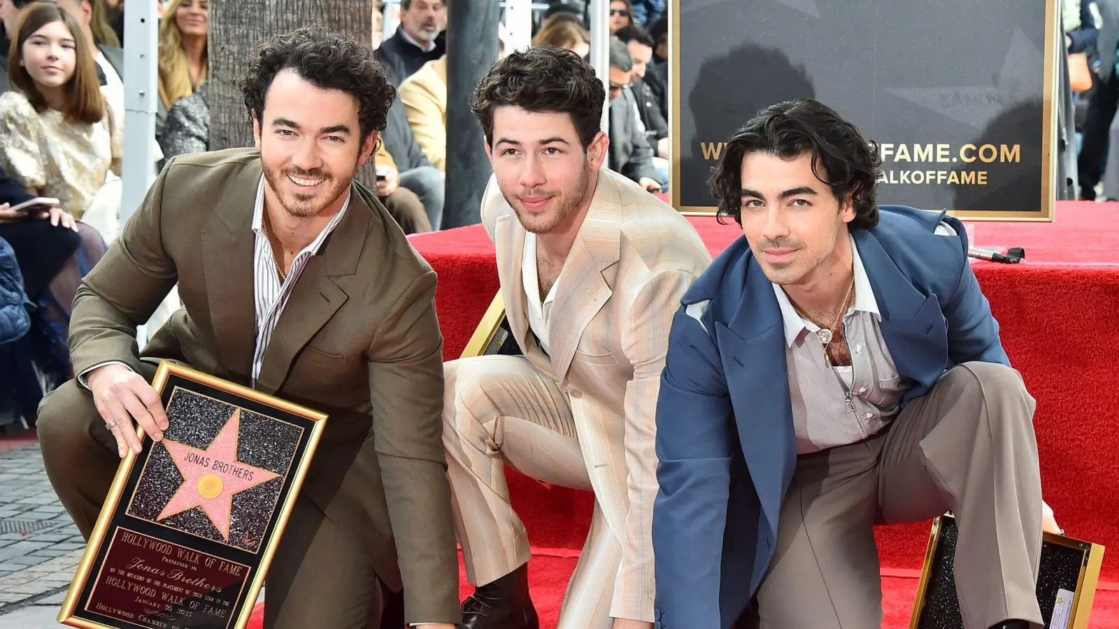 Die Jonas Brothers haben einen Weihnachtsfilm gedreht. (Archivbild) (Bild: Jordan Strauss/Invision via AP/dpa)