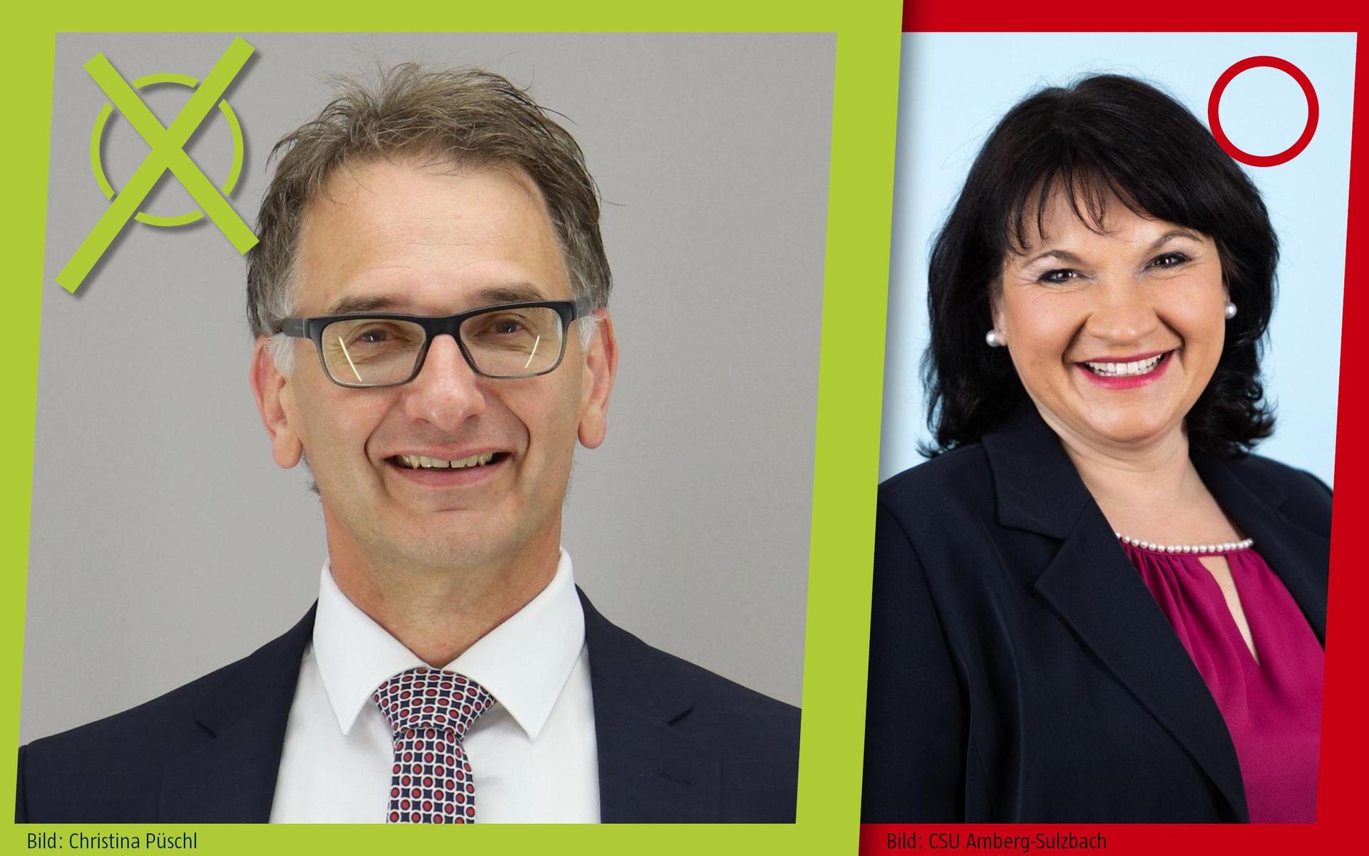 Ergebnis der Stichwahl am 22. März 2026: In Freudenberg gewinnt Reiner Wiedenbauer (Freie Wähler) gegen Barbara Gerl (CSU). (Bild: gld)