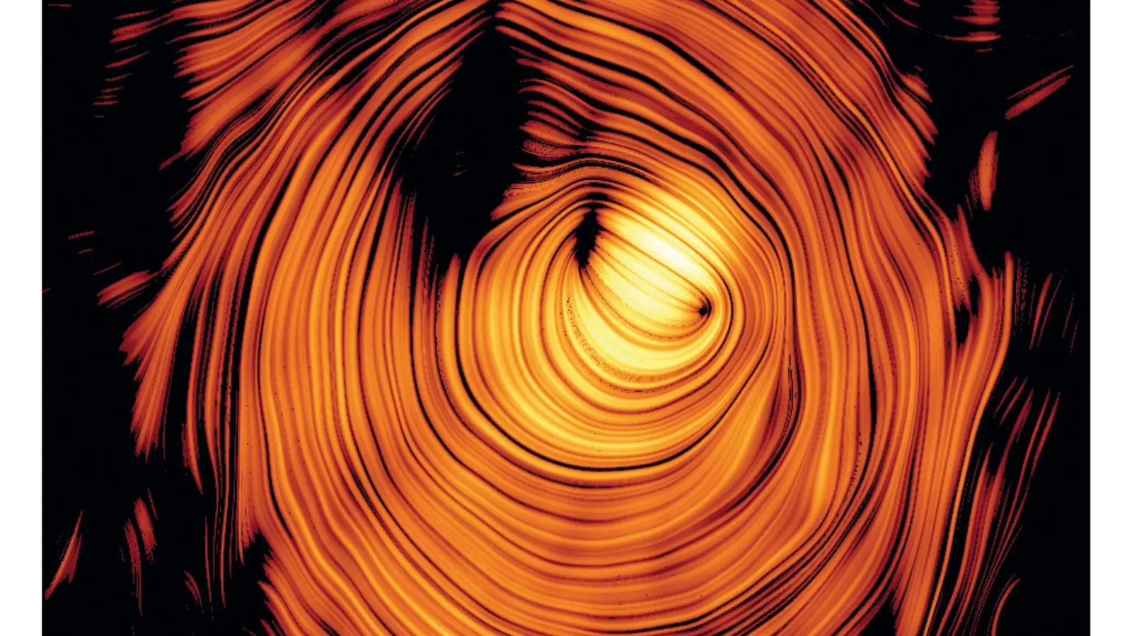 Das „Auge von Sauron“ hat sich als Name sogar im Fachartikel etabliert. (Bild: Y.Y. Kovalev et al./Max-Planck-Institut für Radioastronomie/dpa)