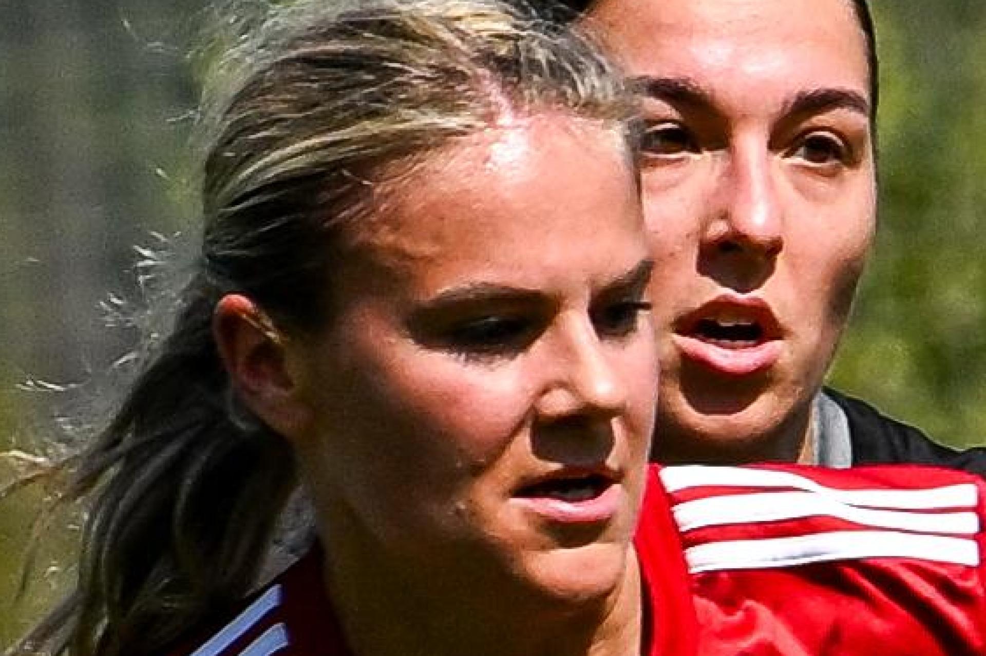 Mit dem Klassenerhalt in der Tasche scheint beim TSV Theuern die Luft etwas raus zu sein. Nadja Helleder und ihr Team wollen am Samstag gegen Weinberg II einen Heimsieg einfahren.  (Bild: Jonas Löffler)