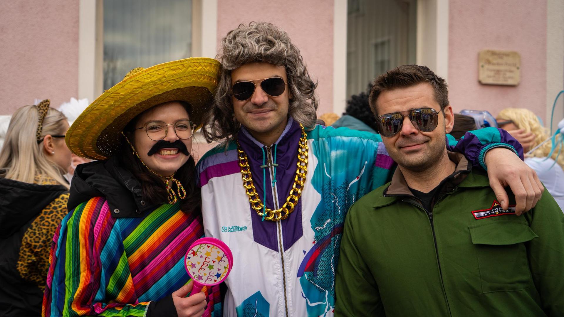 In Hahnbach ging es am Sonntag vor, während und vor allem nach dem Faschingszug richtig ab. (Bild: knz)